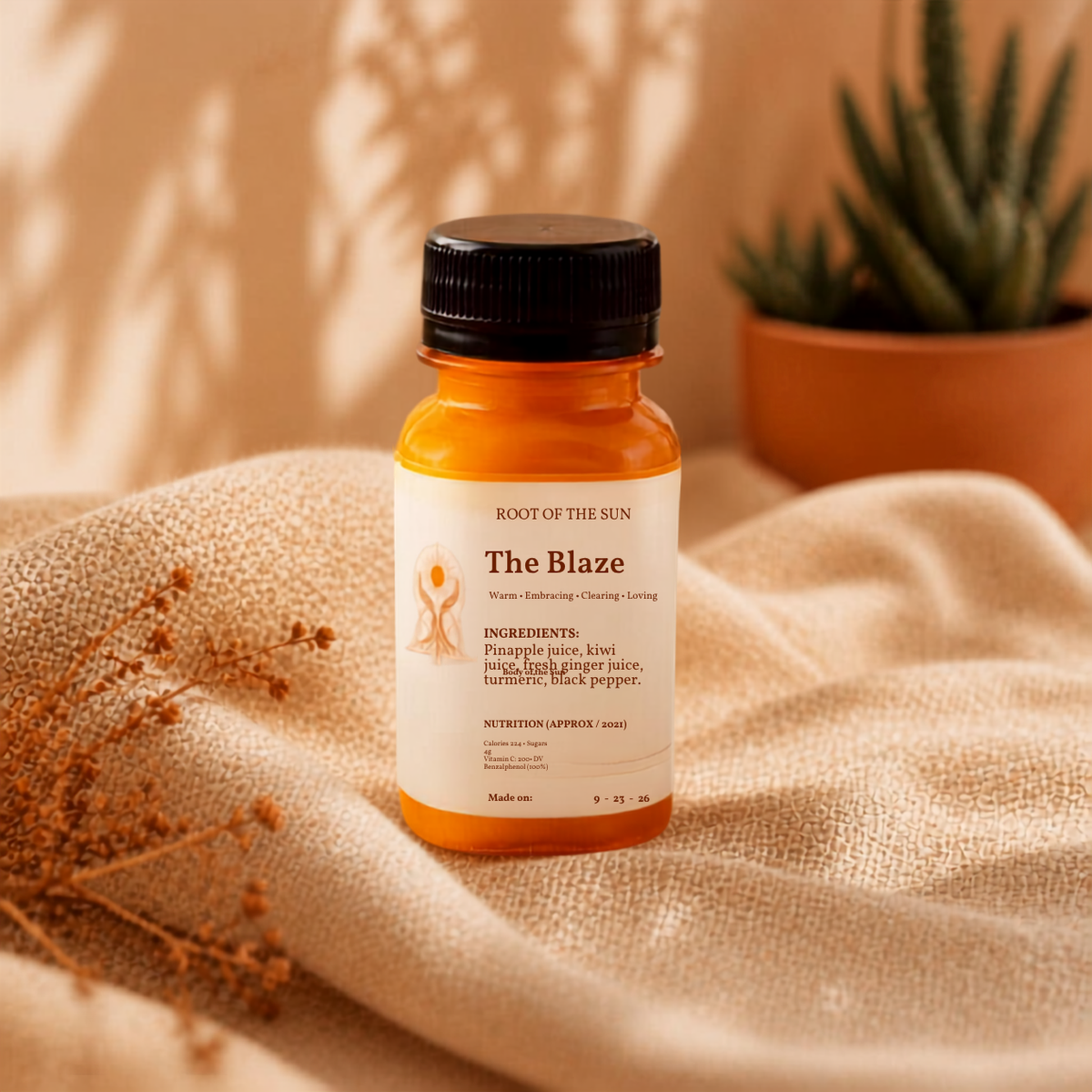 The Blaze  2 Oz Shots